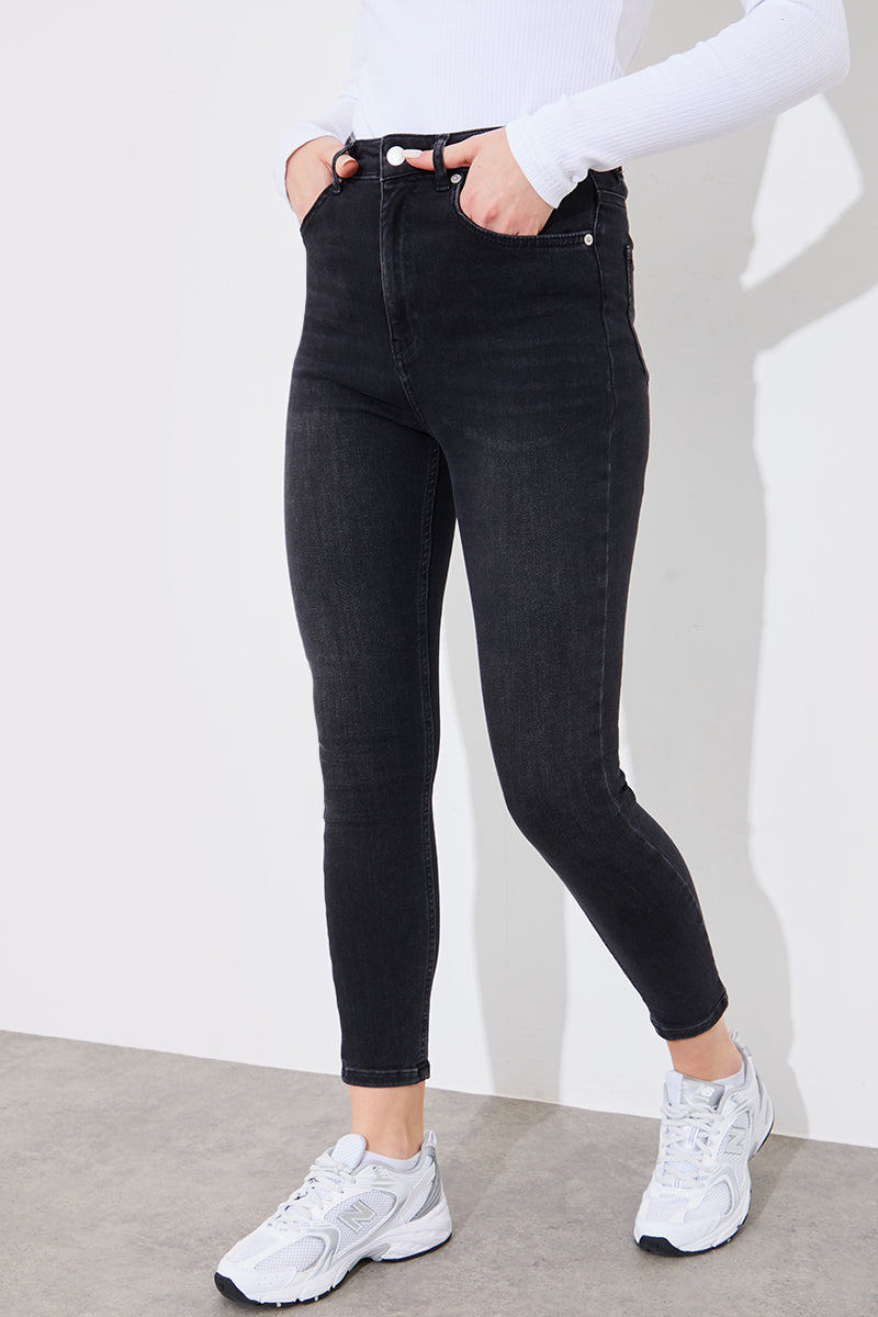 High Waisted Skinny Jeans