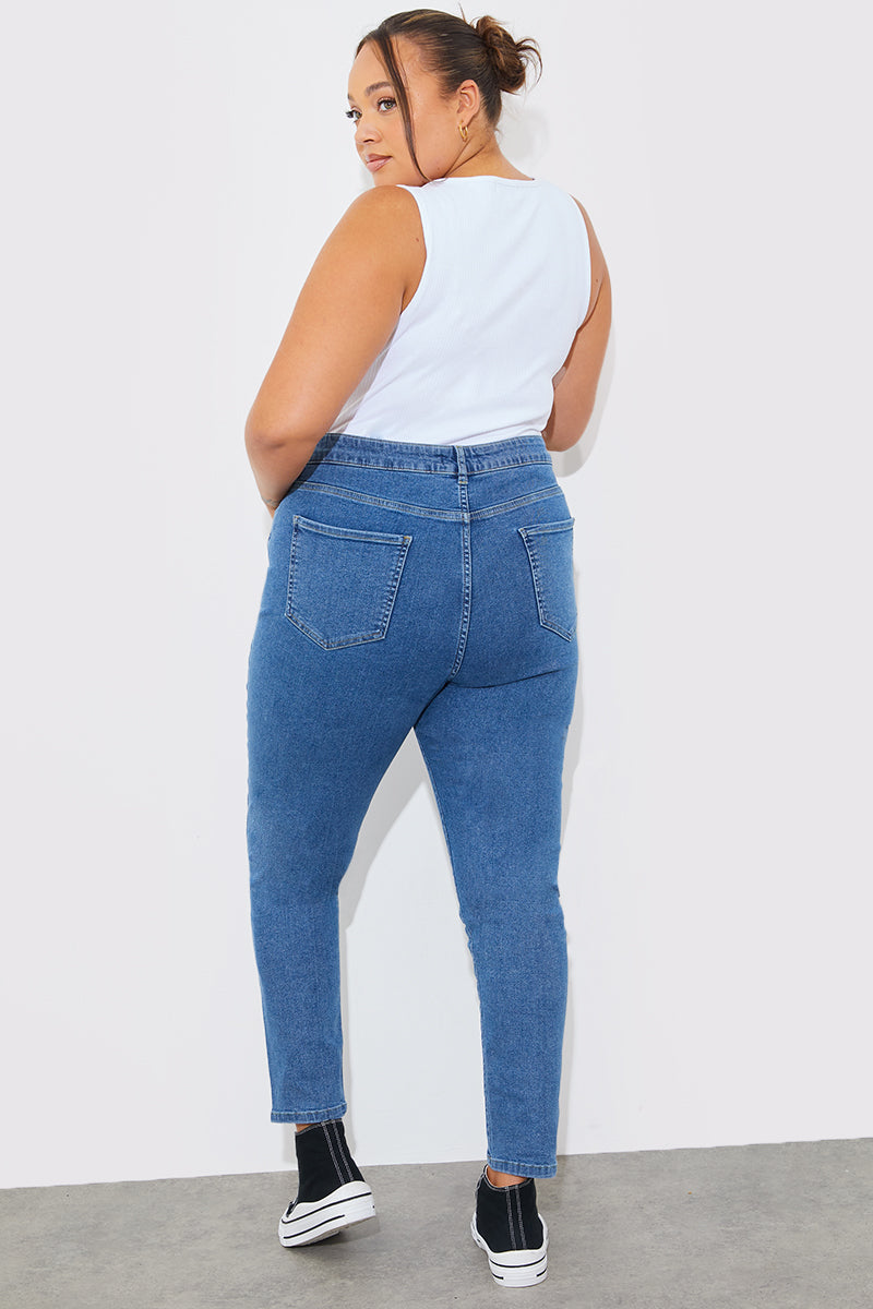 High Waisted Skinny Jeans