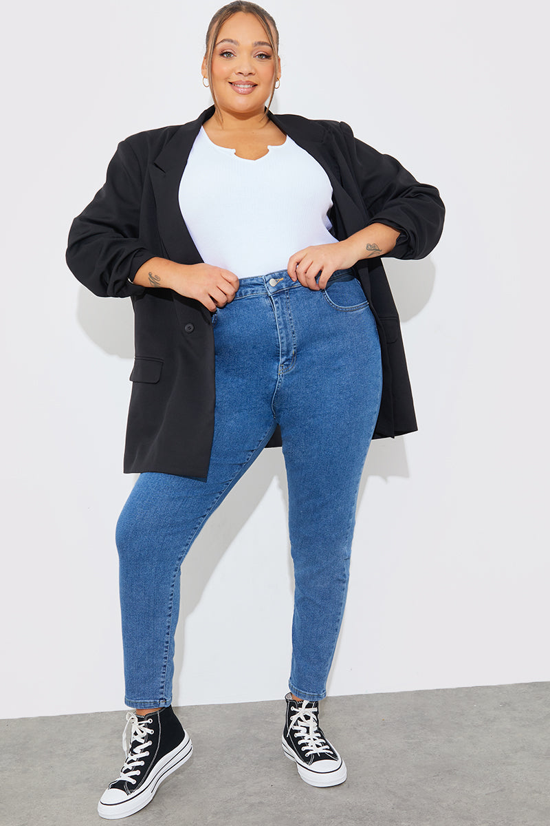 High Waisted Skinny Jeans