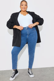 High Waisted Skinny Jeans