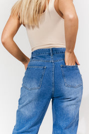 Straight Mom Jeans