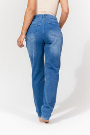 Straight Mom Jeans