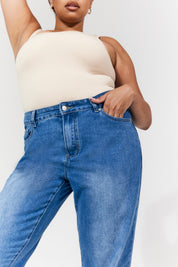 Straight Mom Jeans
