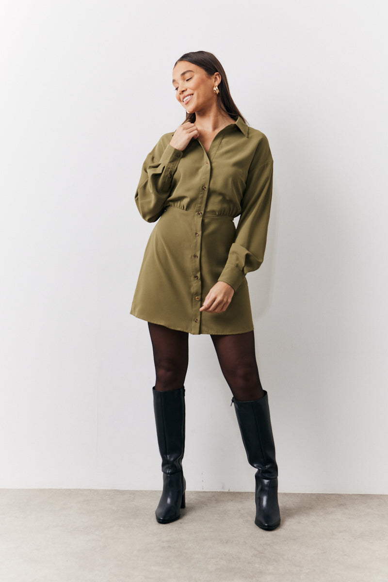 Mini Shirt Dress