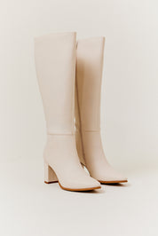 Kylie Heeled High Leg Boot