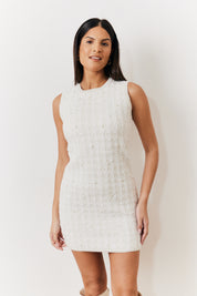 Pearl Trim Dress