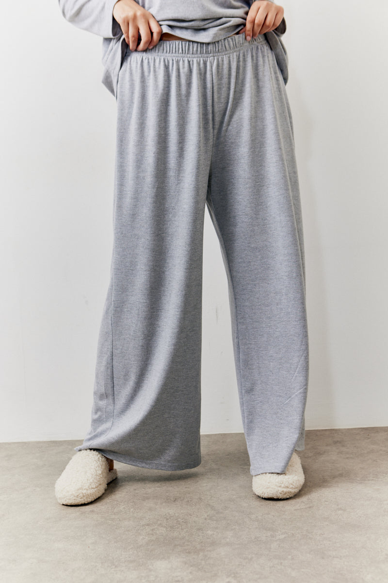 Long Sleeve Top and Trouser Slogan Pj Set