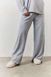 Long Sleeve Top and Trouser Slogan Pj Set