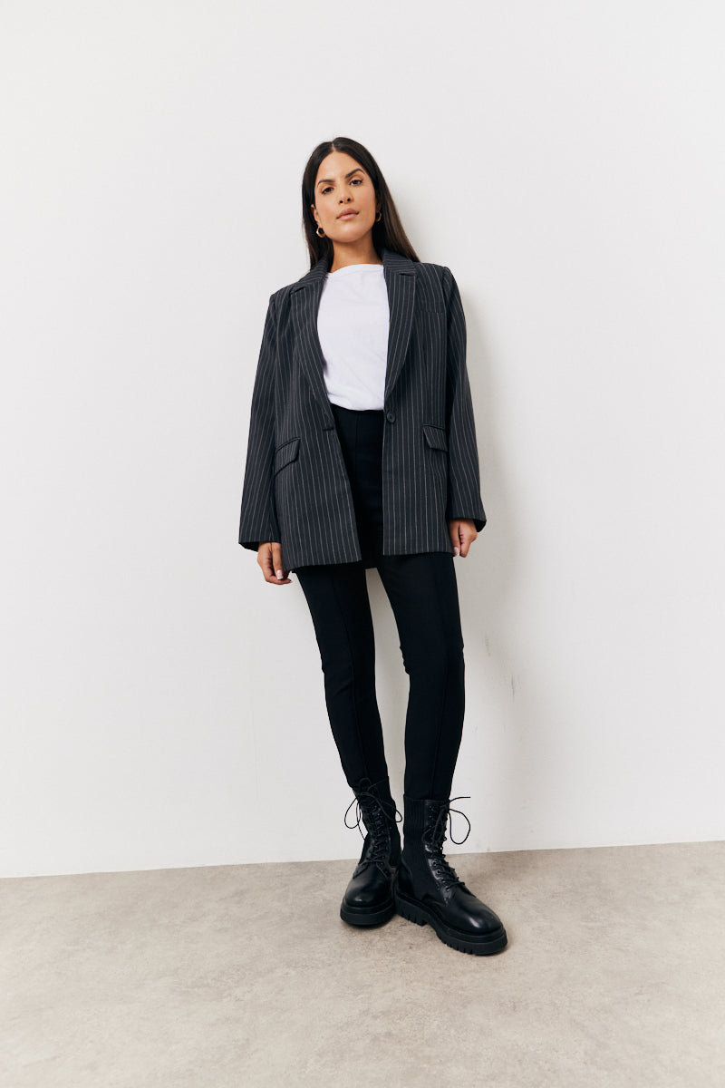 Tailored Pinstripe Co-Ord Blazer