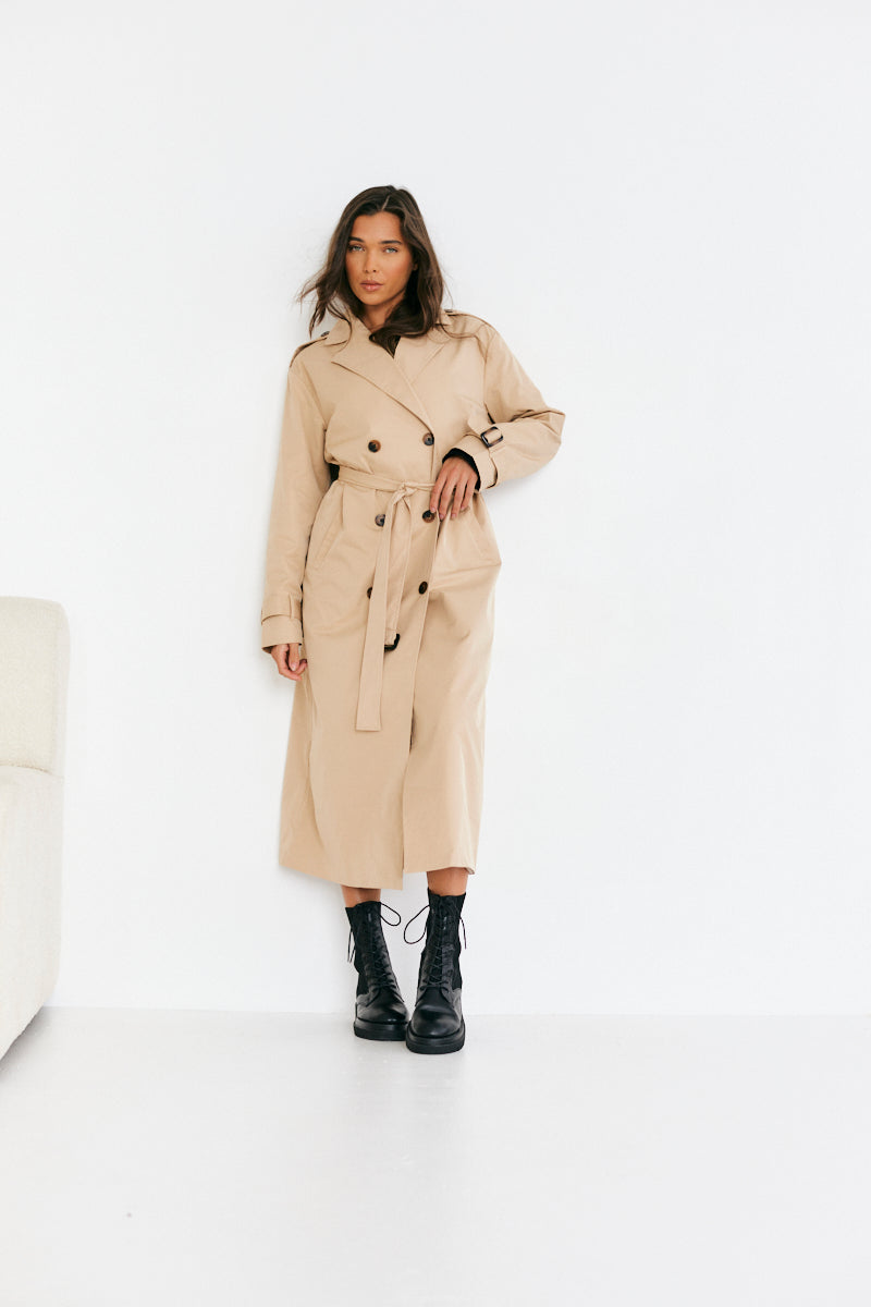 Longline Trench Coat