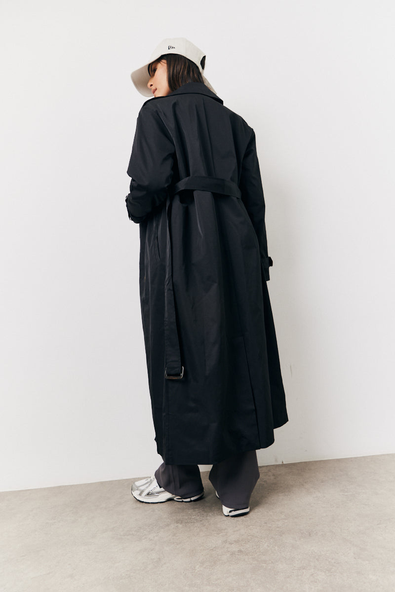 Longline Trench Coat