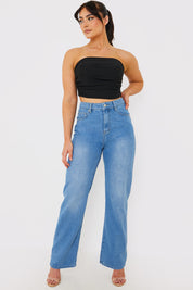 Draped Strapless Corset Top