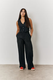 Plisse Co-Ord Waistcoat