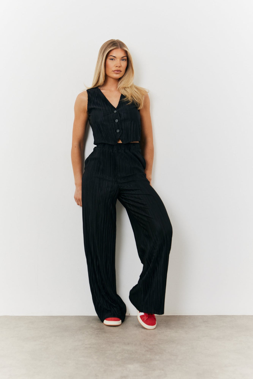 Plisse Waistcoat