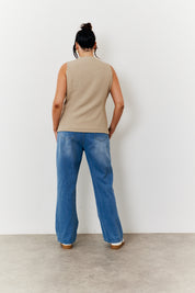 Longline Button Through Waistcoat