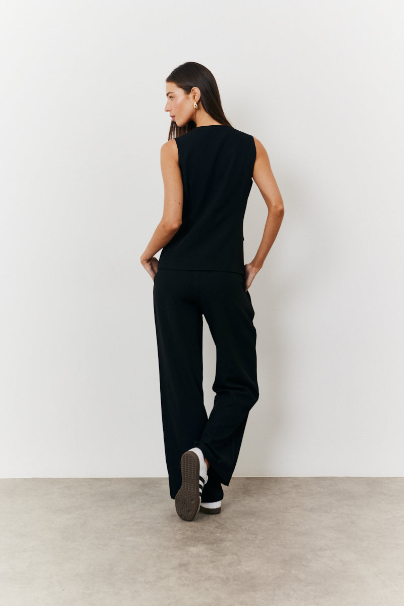 Longline Button Through Waistcoat