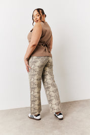Square Neck Longline Waistcoat