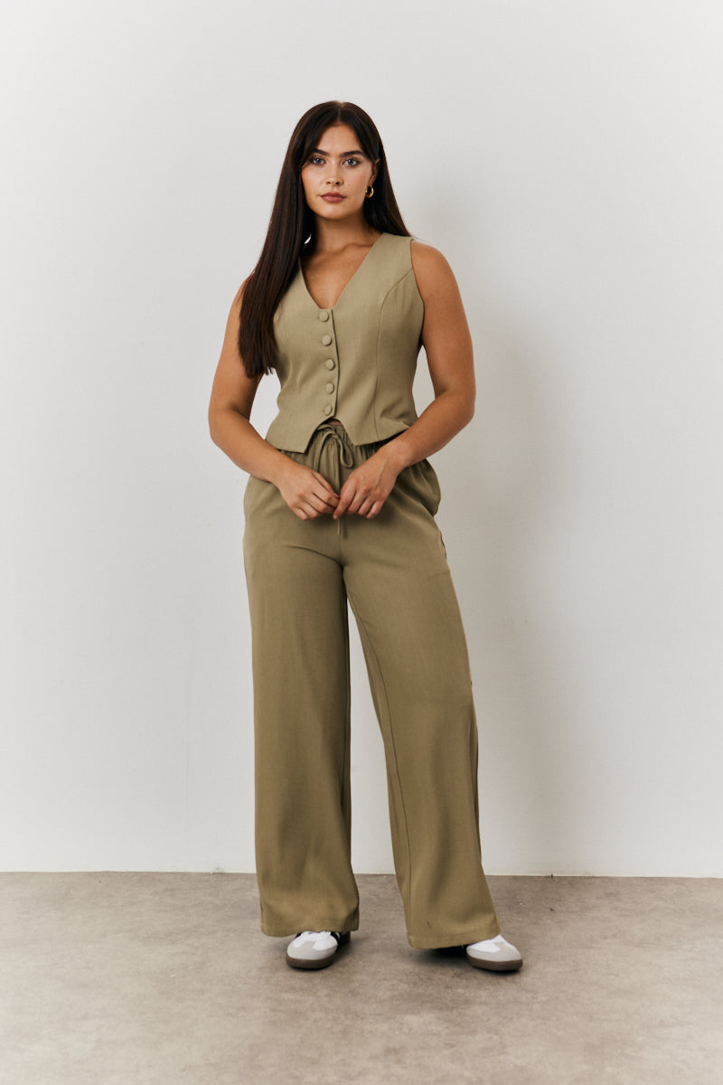 Button Through Waistcoat