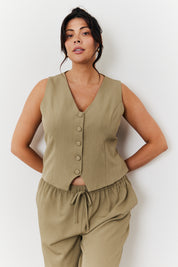 Button Through Waistcoat