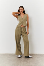 Button Through Waistcoat