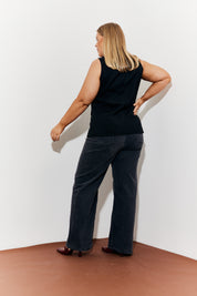 Longline Pocket Detail Waistcoat