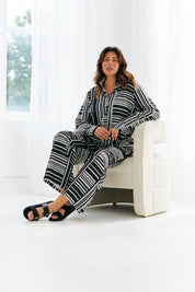 Abstract Stripe Co-Ord Shirt - InTheStyle