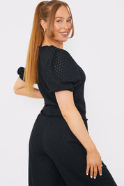 Stretch Broderie Top