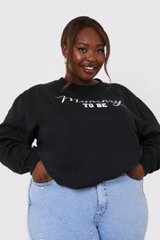 Mummy To Be Slogan Sweater