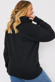 I Am a Women' Slogan Hoodie