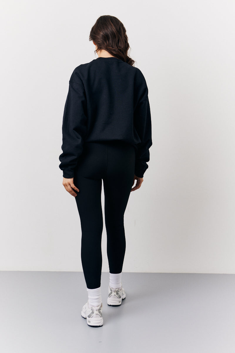 Black Team Bride Slogan Sweatshirt
