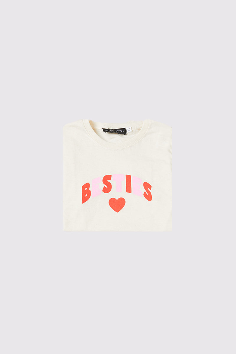Kids 'Besties' Printed T-shirt