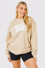 Bride Babe's Crew Neck Sweatshirt