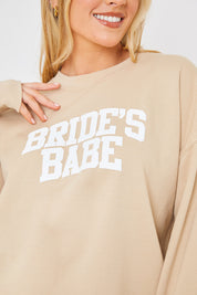 Bride Babe's Crew Neck Sweatshirt