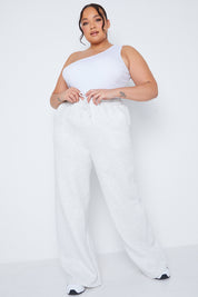 Ribbed One Shoulder Vest