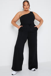 Ribbed One Shoulder Vest