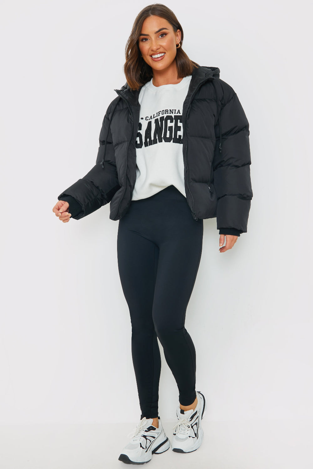 Hooded Puffer Jacket​