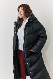 Longline Puffer Jacket