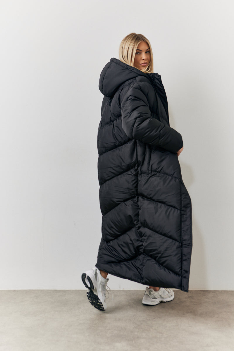 Longline Puffer Jacket