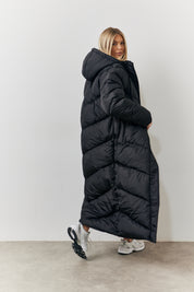 Longline Puffer Jacket