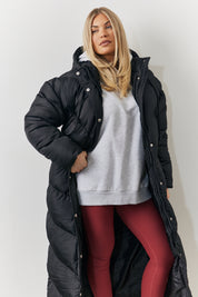 Longline Puffer Jacket
