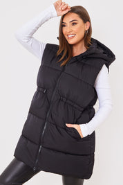 Cinched Waist Gilet