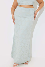 Jacquard Maxi Skirt