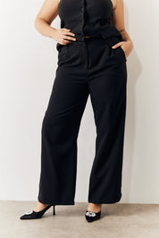 Tailored Wide Leg Trouser