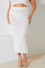 Crochet Midi Co-Ord Skirt