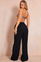 Textured Wide Leg Beach Co-Ord Trouser