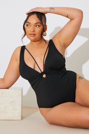 Plaited Strap Detail Swimsuit