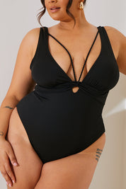 Plaited Strap Detail Swimsuit