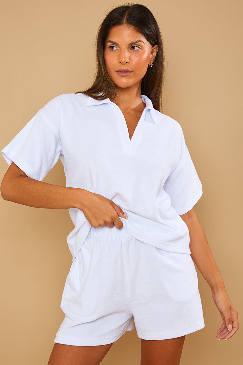 Towelling Fabric Shorts