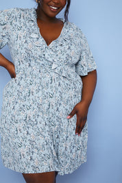 Responsible Viscose Paisley Wrap Dress