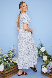 Responsible Viscose Floral Midi Dress